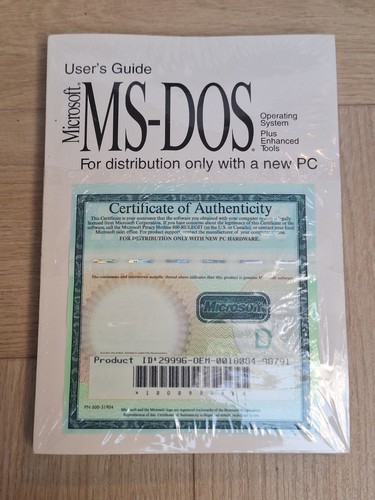 Microsoft dos plus - microsoft, os