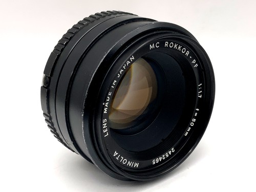 Minolta 50mm objektiv - 50mm,