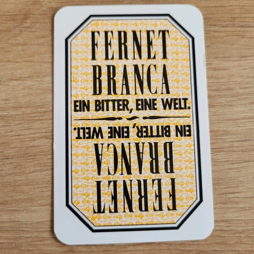Fernet branca skat karten - branca,