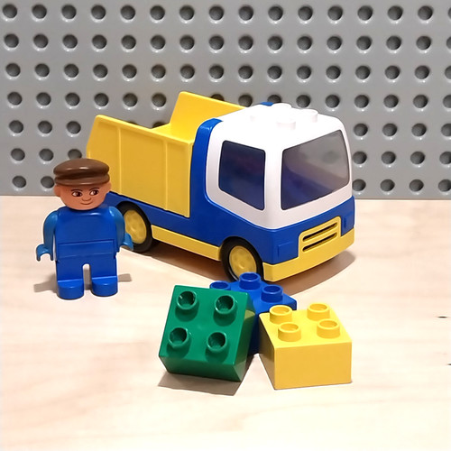 Lego duplo lkw kipplaster - lego,