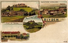 Litho Bitche Bitsch Lothringen