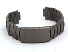 Titan Uhrenarmband Faltschließe 12/18 mm Titanband Gliederarmband