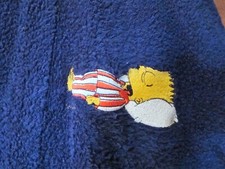 Bademantel Frottee , Bart