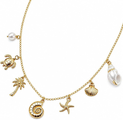 Halskette mit muscheln - mit,