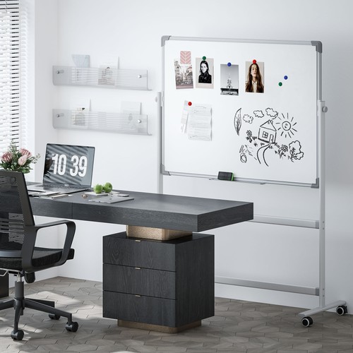 Homcom whiteboard magnetisch - homcom, whiteboard,