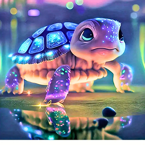 Magische schildkröte - schildkröte, 5d