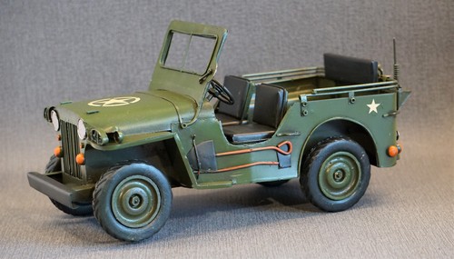 Blechmodell army jeep willys - blechmodell,