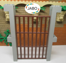 B3/11) Lego Falltor mit Führungsschiene alt hellgrau Ritterburg Castle 6086 6090