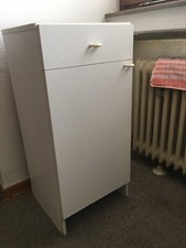 Ikea-Badschrank Pite, 80er Jahre, weiß, rar