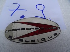 Porsche club plakette sehr - club, plakette,