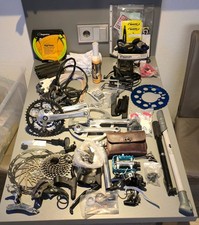 Konvolut Fahrradteile Shimano