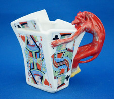 Royal Bayreuth Tettau Deutschland Porzellan Milchkännchen Teufel karten Poker