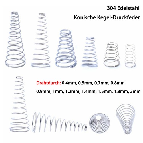 Konisch druckfeder 304 - druckfeder,