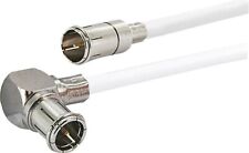 Schwaiger Sat/Modem Anschlusskabel mit f-Quick Winkelstecker