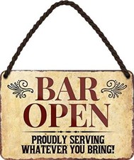 Blechschilder Bier lustiger