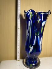 Murano Glas Jugendstil Blau