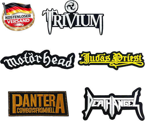 Heavy metal patches - set, für