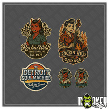 5-teiliges Rockabilly