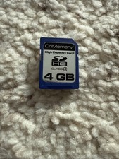 Cnmemory 4 GB SD Karte 