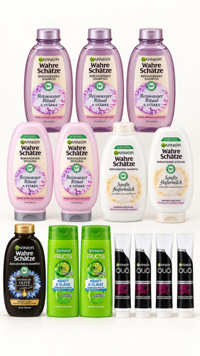 Garnier haarpflege set - garnier,