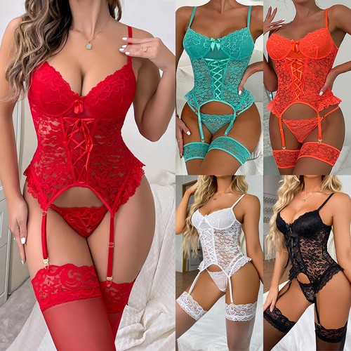 Sexy damen spitze dessous - spitze,