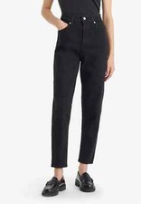 Levi's HIGH WAISTED MOM JEANS flash black/black 24/27