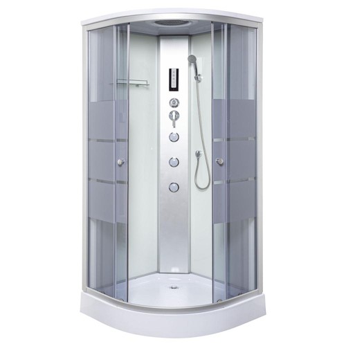 Duschkabine lisa 90x90 wh - lisa,
