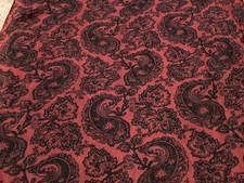 Loop Tuch Schlauch Schal 45 cm breit rot schwarz