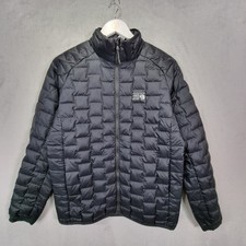 Mountain Hardwear Temescalborz Jacke Herren Small schwarz gesteppt Daunen Puffer