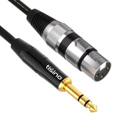 XLR auf Klinke Kabel, 6,3 mm
