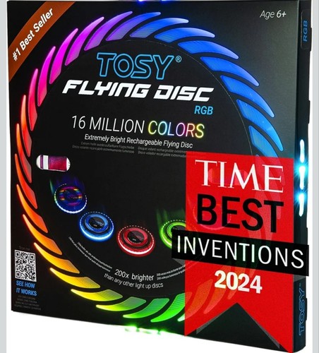 Tosy flying disc 108 - flying,