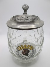 Altes Bierglas Bierkrug ~  Tucher Brauerei Nürnberg  ~ 10/20 l  ~ SELTEN!!!