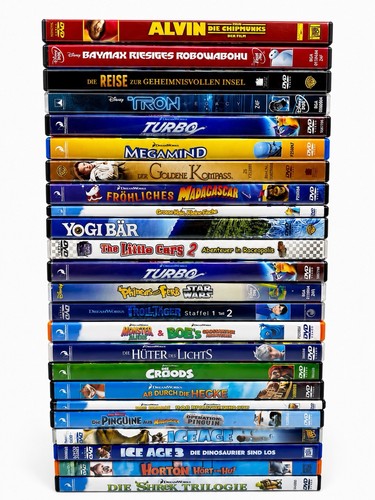 24x kinder dvds paket dvd - dvds,