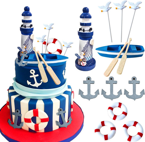 Nautische kuchendekoration