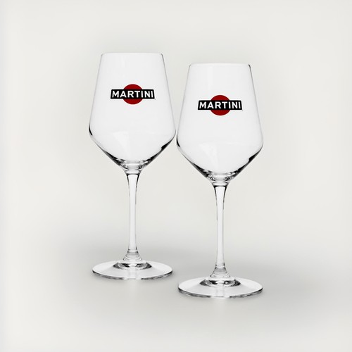 Martini weingläser set - 2x,
