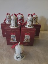 Hutschenreuther Weihnachtsglocke Porzellanglocke 2001/2006/2007/2008/2010/2011