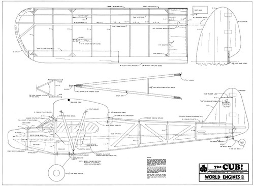 Weltmotoren piper cub pläne - weltmotoren,