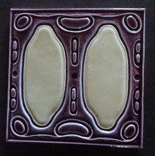 Originale Jugendstil Fliese