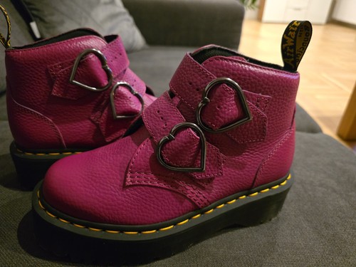 Martens devon heart fuchsia - devon,