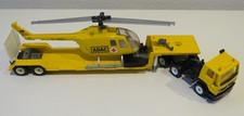 3719 Siku-Super-Serie:  Ford ADAC-Schwerlasttransporter mit Hubschrauber -  1:55