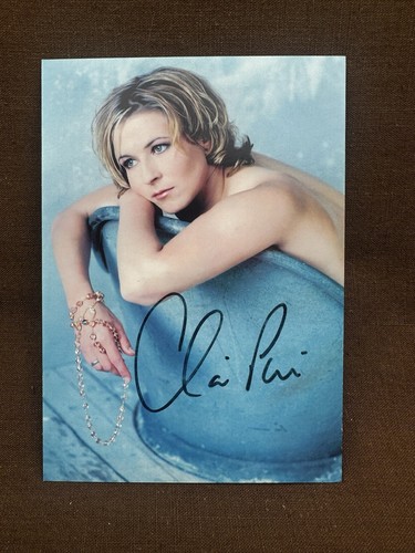 Autogrammkarte claudia - autogrammkarte,