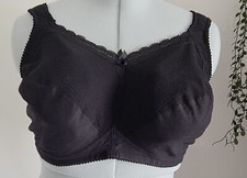 MISS MARY Bügelloser BH - Cup F - Gr. 115 - schwarz