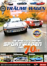 Automagazin TRÄUME WAGEN 11_2015; Sportwagen 70er Jahre; Ford Torino, Aston DBS