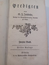 1789 Leipzig, German Sermon