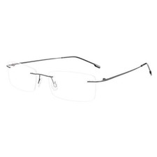 Herren Titanlegierung Randlos Brillengestelle Brille Rahmen Leicht Rahmenlos