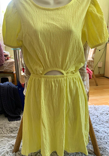 Skaterkleid damen kurz - skaterkleid, gelb