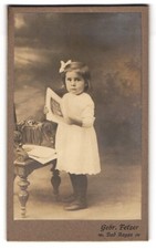 Fotografie Gebr. Fetzer, Bad Ragaz, Portrait Maria Hugentobler als süßes Mädche 