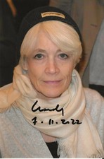 Autogramm auf Foto: Françoise
