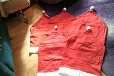 Weihnachten * Stuhlhusse * 5 Stück * Filz * 1