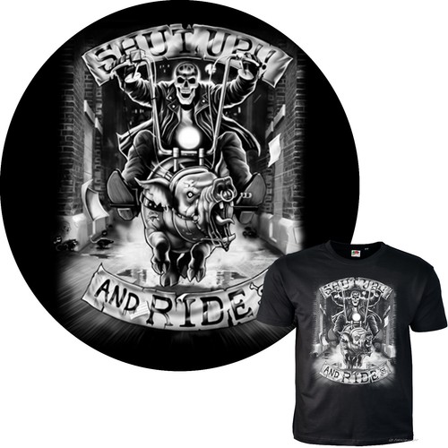 Biker shirt herren - biker, chopper